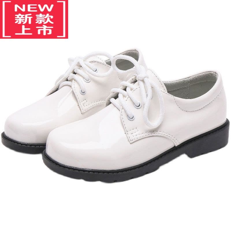 可莉允儿童皮鞋新款软底学院英伦风男童学生鞋防滑中大童礼服主持演出鞋运动休闲鞋图片