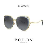 BOLON暴龙新款蝶形偏光太阳镜女潮流墨镜时尚个性眼镜BL6077