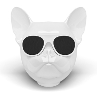Jarre Aerobull Nano斗牛犬无线蓝牙便携音响 重低音HiFi狗头音箱 亮红色