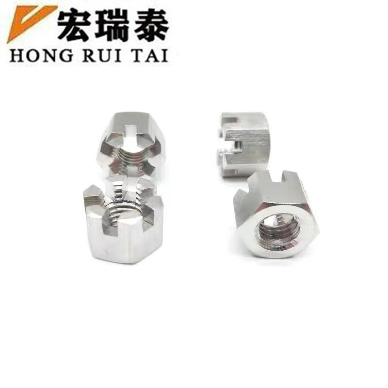 宏瑞泰 锌镍合金开槽螺母 M20 个高清大图