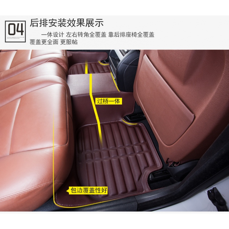标致206 207 2008 3008 301 307 308 408 4008 508专用汽车脚垫