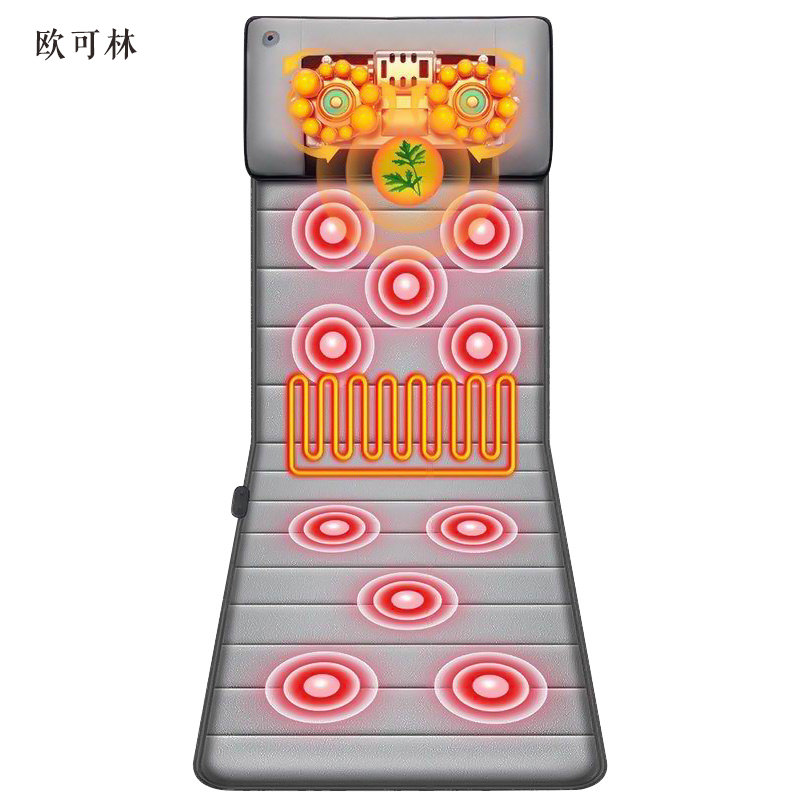 欧可林全身按摩器腰部颈部按摩床垫多功能按摩椅垫10D尊享版送母亲父亲送妈妈爸爸长辈礼