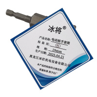 冰将 电动扳手套筒螺丝刀加深加长批头 个 19mm