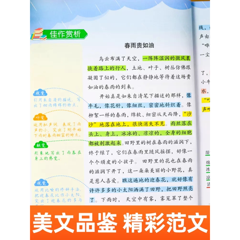[全2册]五感法看图写话一年级+二年级 小学一年级 [正版]斗半匠五感法看图写话写作文一年级二年级上册下册写作技巧方法好
