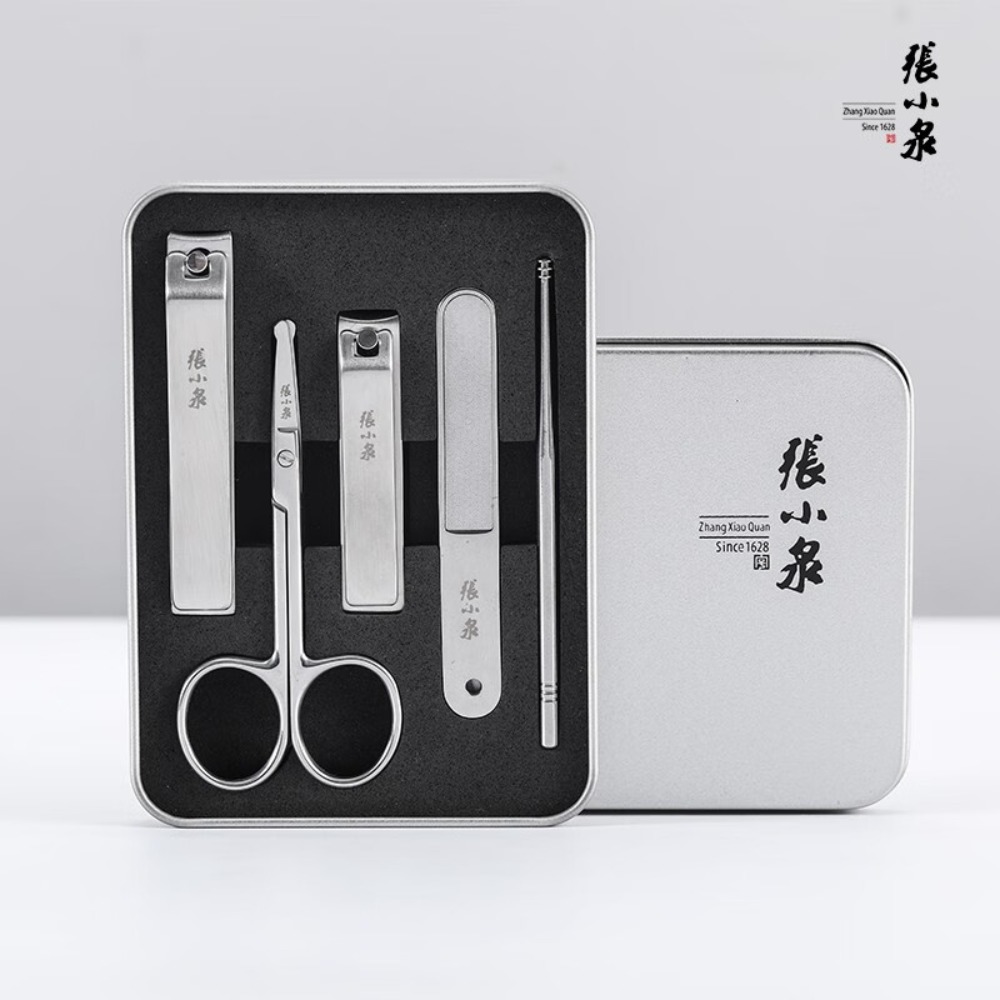 张小泉 白琉璃 美甲五件套H60400100高清大图