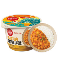 希杰嗨拌番茄鸡肉咖喱拌饭360g 方便米饭 微波炉加热方便饭快餐盒饭盖浇饭