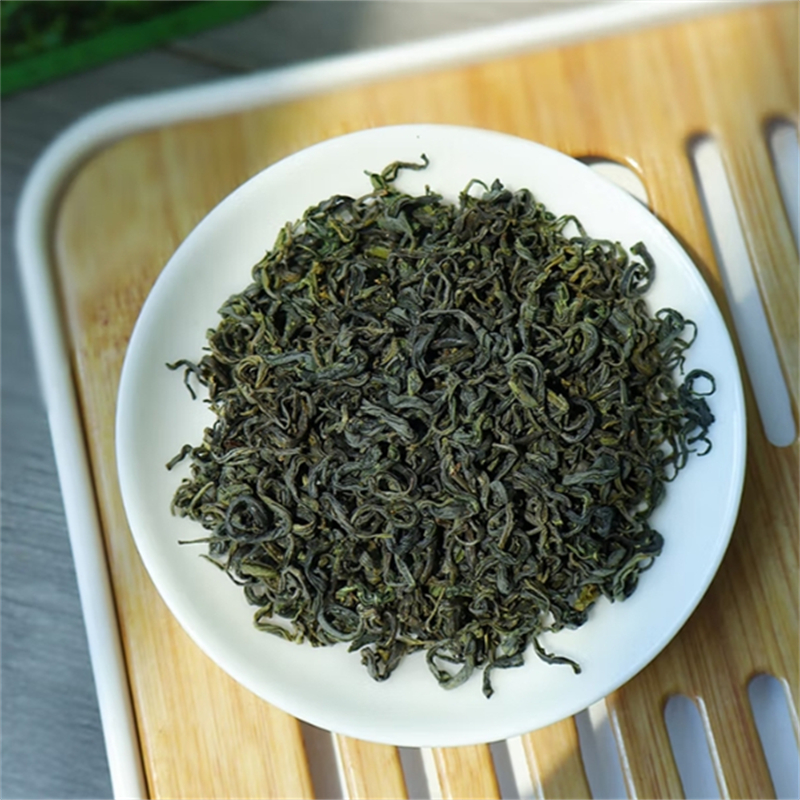 正宗崂山绿茶当季新茶浓香自己喝泡茶煮水过年过节送礼好物高清大图