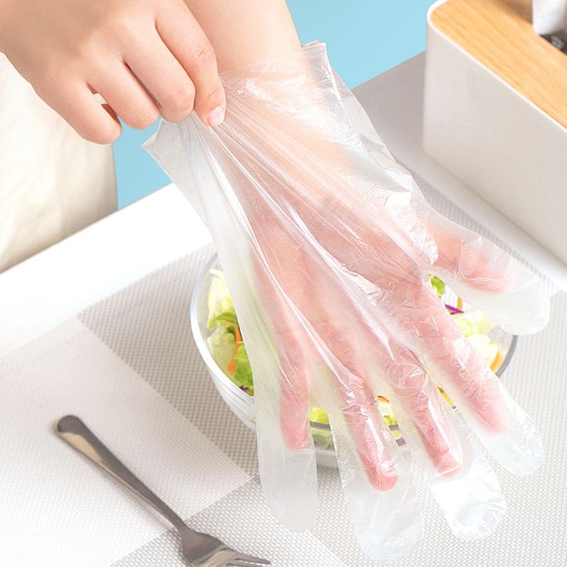 茶花 一次性PE手套(100只)/套高清大图