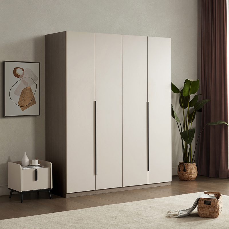 顾家家居现代简约卧室衣柜储物柜四门衣柜家用组合pt7822gy(15天发货)