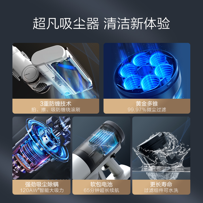 添可(TINECO)无线智能洗地机芙万Chorus Pro Station高温全链极速干空间站集尘自清洁家用吸尘器