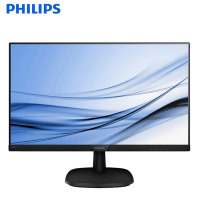 飞利浦(PHILIPS)243V5QSB 液晶显示器 VA广视角 高清护眼 商务办公 电脑显示屏