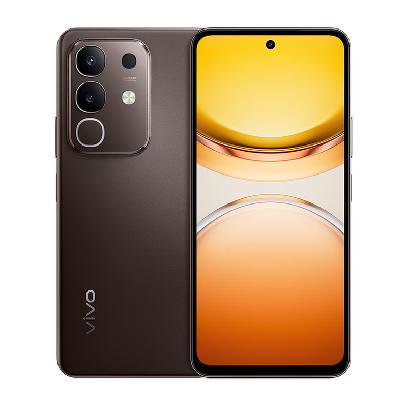 vivo Y300t 8GB+128GB 黑咖 5G手机 6500mAh超薄蓝海电池 天玑7300长久流畅芯 全功能NFC 44W闪充大内存 学生备用老人智能机