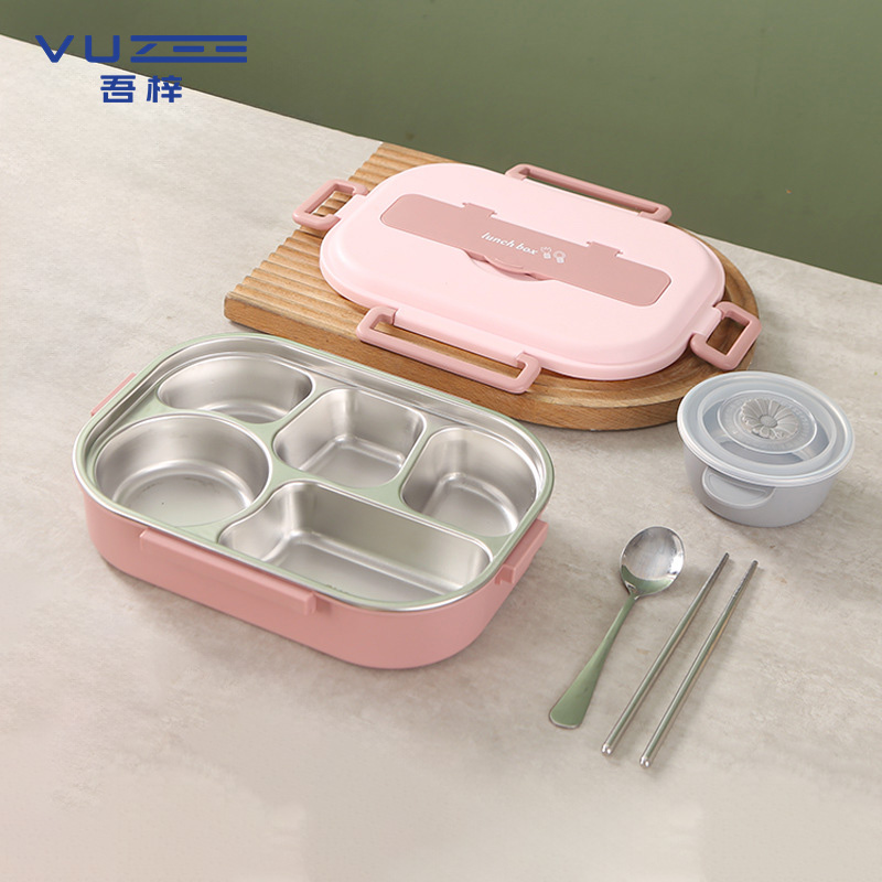 吾梓 餐盒 中号5格 个高清大图