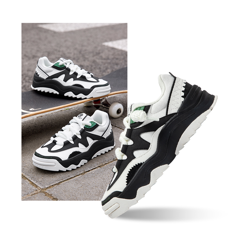 361°女鞋运动鞋新款网面透气跑鞋减震回弹跑步鞋网鞋 36码 羽毛白/曜石黑682436619