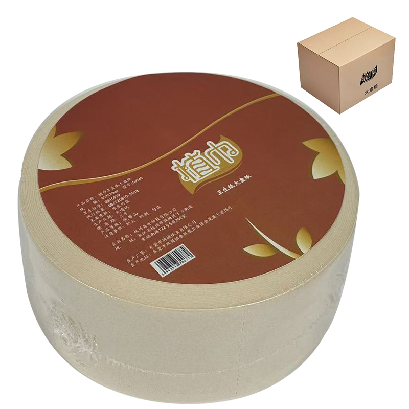 植巾(PLANTJIN)大卷纸 DJ340 四层 150m 12卷/箱 (单位:箱)高清大图