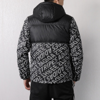 阿迪达斯NEO男装2019运动休闲防风透气保暖羽绒服DM2204