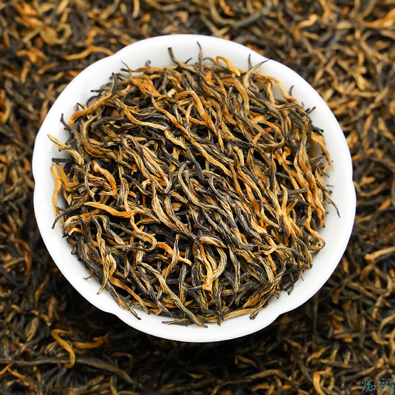 痴福 金俊眉正宗武夷山红茶一级黑黄芽金骏眉浓香型蜜香500g罐装高清大图