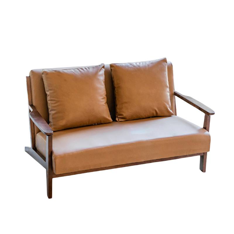 桃锦堂棕沙发高清大图