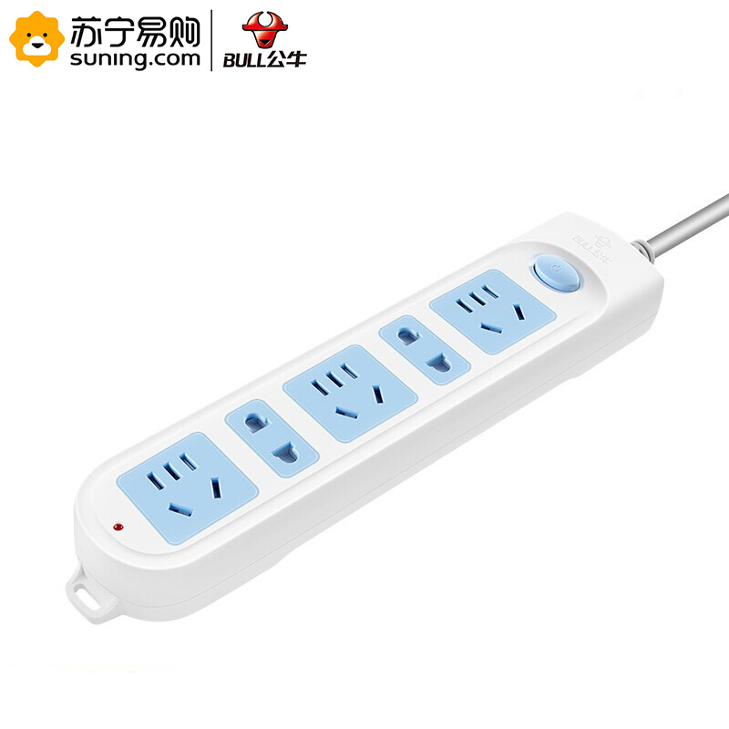 公牛(bull) 插座 GN-608 5位 5米（L）