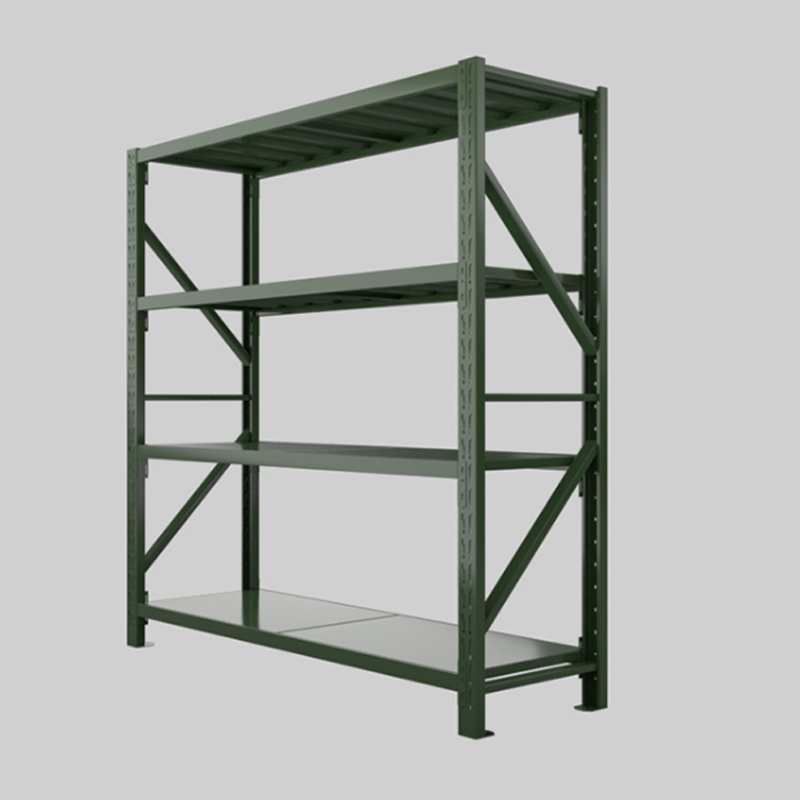 誉佳鑫装备器材存放架军绿色拆装盾牌货架1.5米长存放架1500*600*2000高清大图
