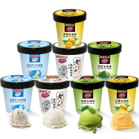 燕塘 鲜奶冰淇淋雪糕 冰激凌小杯生鲜奶冷饮组合芒果海盐芝士抹茶老酸奶冰淇淋70g*16杯装