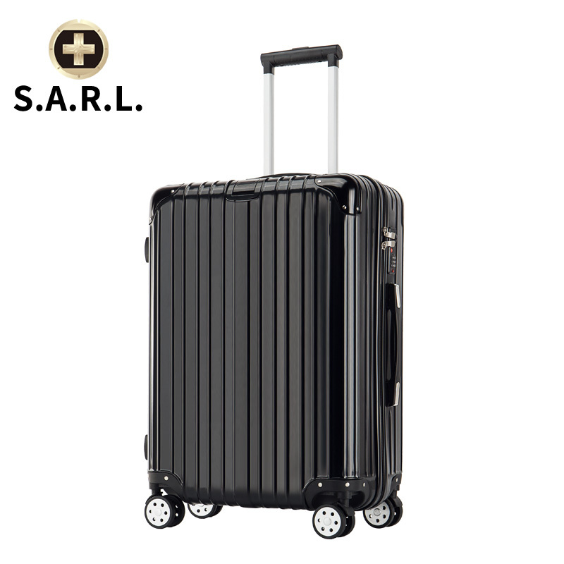 S.A.R.L瑞士时尚万向轮拉杆箱 ABS拉杆箱22寸行李旅行箱包男女学生28寸拉杆箱
