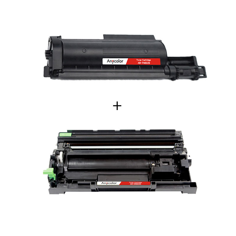 欣彩 TNB020粉盒+DRB020鼓架 硒鼓套装 适用兄弟DCP-B7530DN 7500D HL-B2050DN
