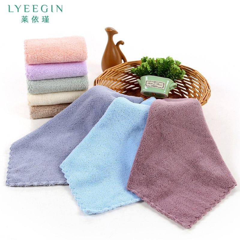 莱依瑾 毛巾 小方巾30*30cm/条高清大图