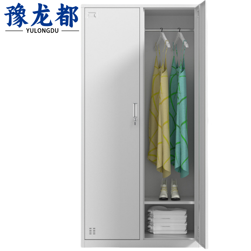 豫龙都二门更衣柜1850*900*500mm台高清大图