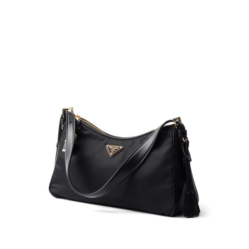 普拉达(PRADA)再生尼龙环保材质女士单肩包大容量日常通勤手提斜高清大图