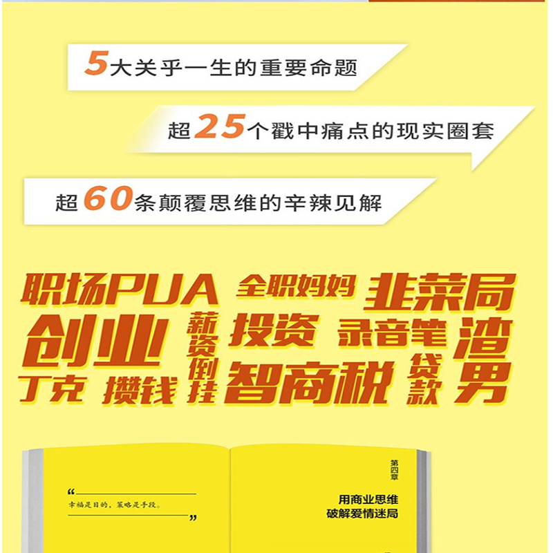 [醉染正版]人间修炼指南 硬核的半佛仙人 内卷时代 做清醒的聪明人 职场 投资 婚恋 生活陷阱 人生规划 自我实现励高清大图