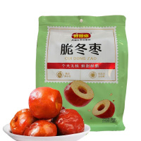 好想你枣制品免洗即食一口鲜甜甄选新疆特产脆冬枣210g*1袋