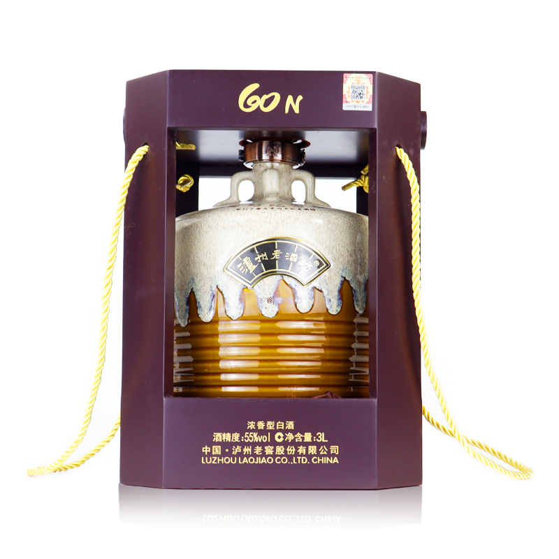 泸州老酒坊建坊纪念酒55度3L*1坛浓香型白酒高清大图