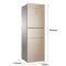 Haier/海尔冰箱三门风冷变频节能262升冰箱BCD-262WDGB