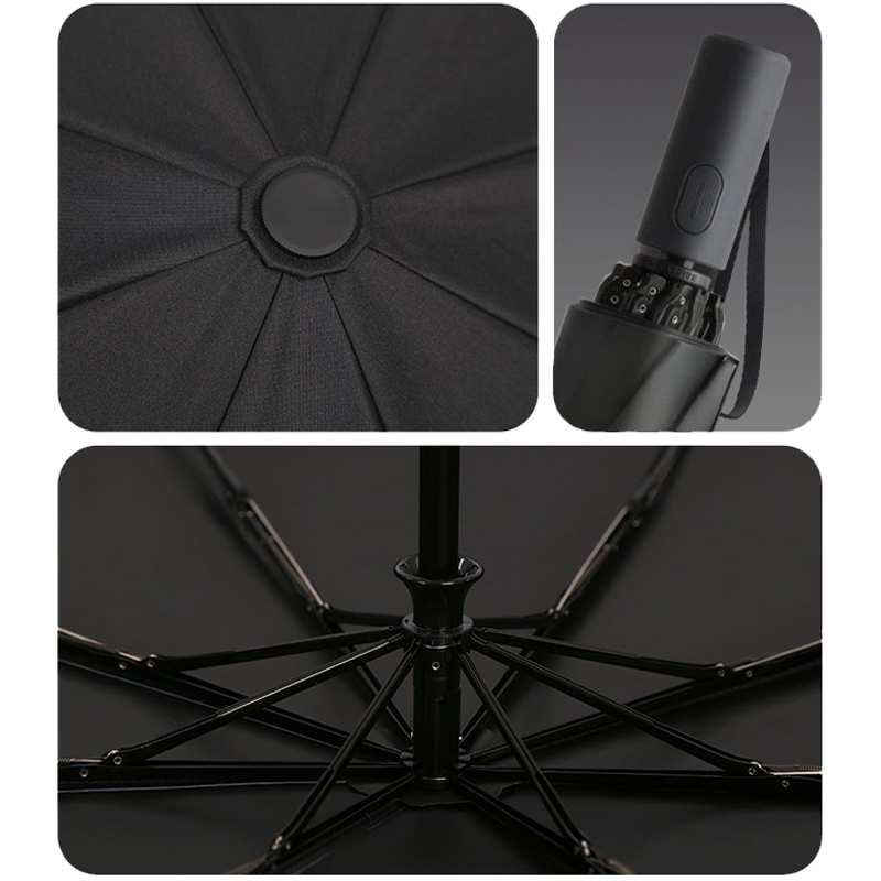 古卡维黑胶男女晴雨伞套装GTT001高清大图