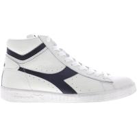 迪亚多纳(DIADORA)复古网球鞋男鞋经典休闲高帮帆布运动鞋 White 41