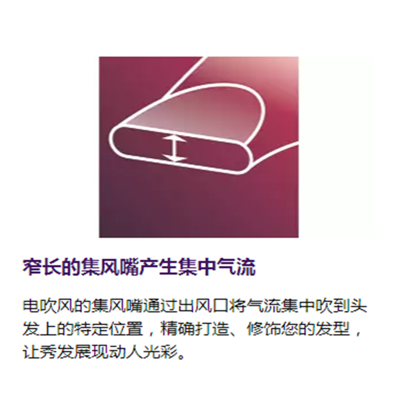 飞利浦电吹风机HP4989/00家用世界通用电压负离子手柄可折叠吹风筒