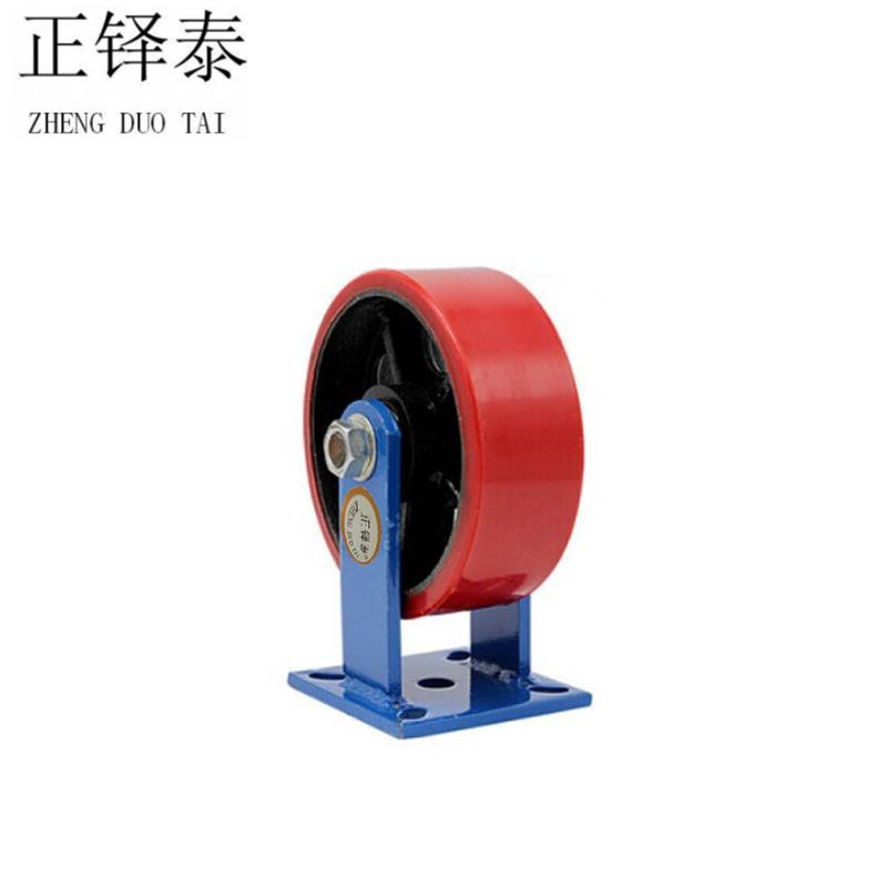正铎泰 聚氨酯 重型铁芯轮定向轮12寸300mm /个 定向轮12寸300mm