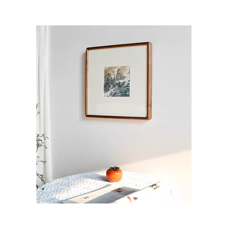 晋寻实木字画装裱JX-01/米高清大图