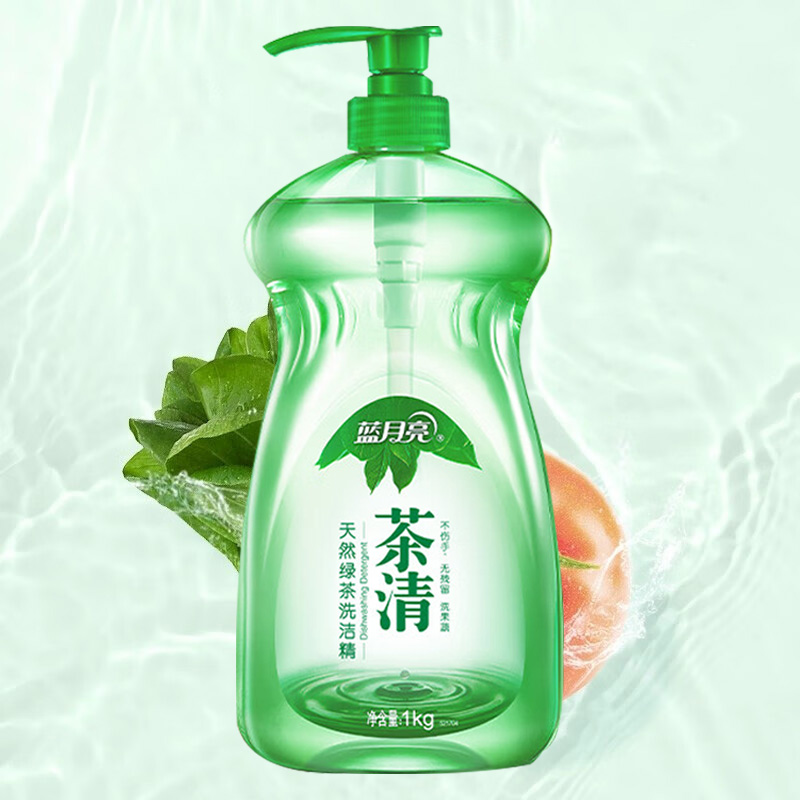 蓝月亮洗洁精套装高效去油温和护手12440350326(包装随机)高清大图