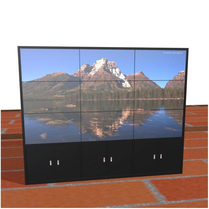 强力巨彩46寸智能拼接屏双边拼缝35mm超窄边液晶拼接屏请详细咨询