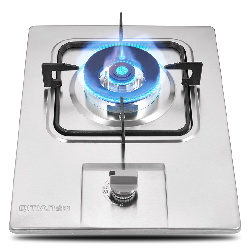 奇田qitianjzyad2台嵌两用不锈钢单头燃气灶液化气参数