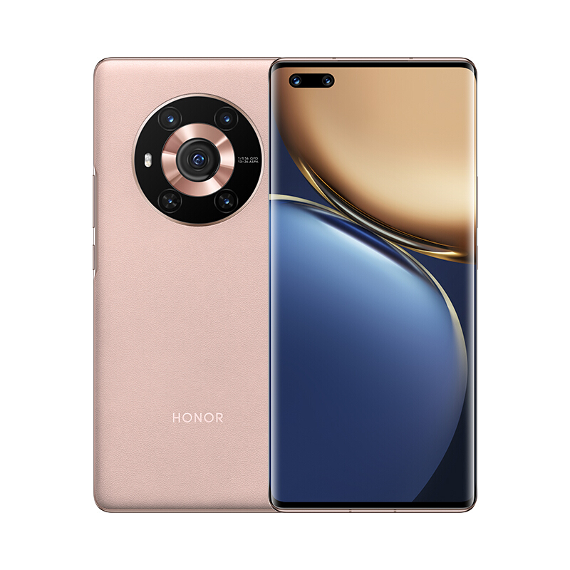 荣耀 Magic3 8GB+256GB 晨晖金 5G 89°超曲屏 骁龙888 多主摄计算摄影 66W超级快充 4600mAh大电池 5G手机高清大图