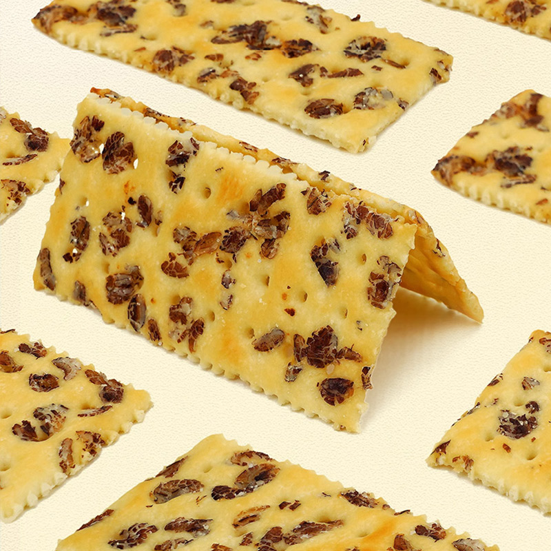 优迈嘉黑麦海盐苏打饼干散装40包整箱咸味粗粮早餐代餐下午茶零食品高清大图