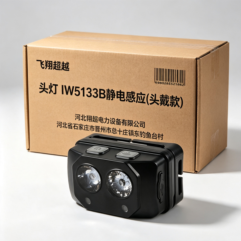 飞翔超越 头灯 IW5133B静电感应(头戴款) 套高清大图
