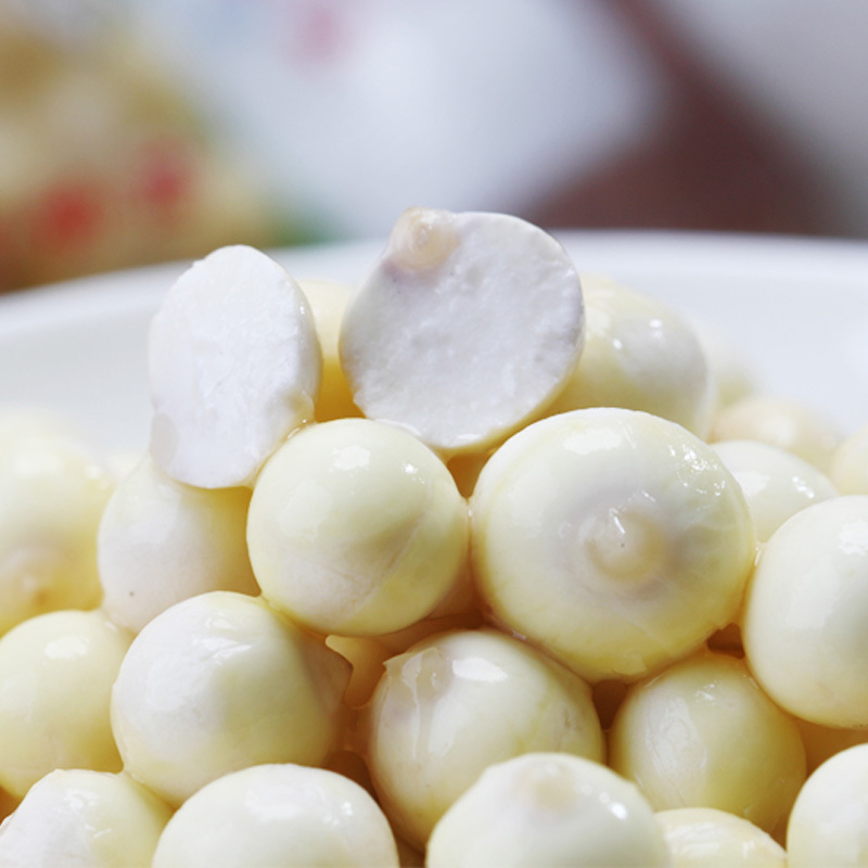 苏州新鲜鸡头米大颗粒手剥新鲜白芡实苏芡鸡头果400g