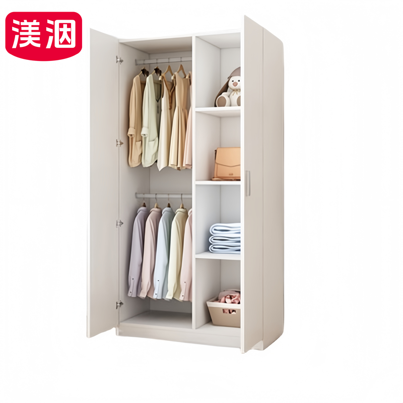 渼洇 家用衣柜 两门80*40*180cm 台高清大图