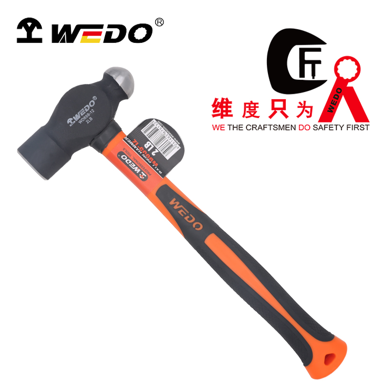 WEDO维度 WD659-12 包塑柄圆头锤 2LB 单位:把