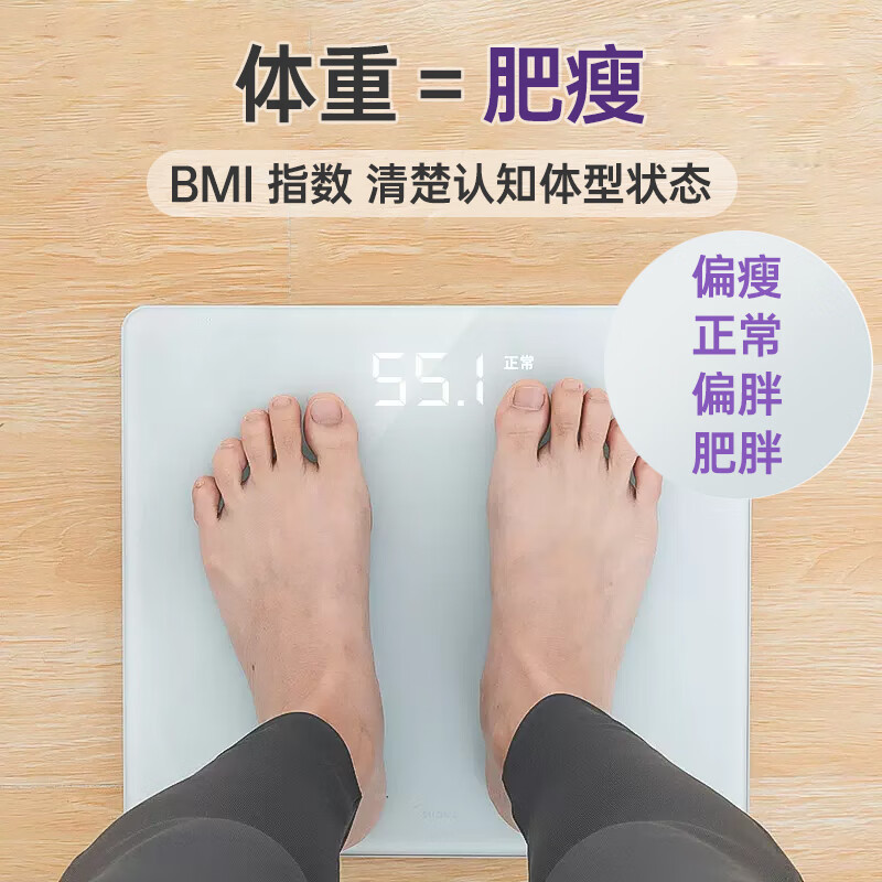 美的体重秤MS-CW4电子秤高清大图