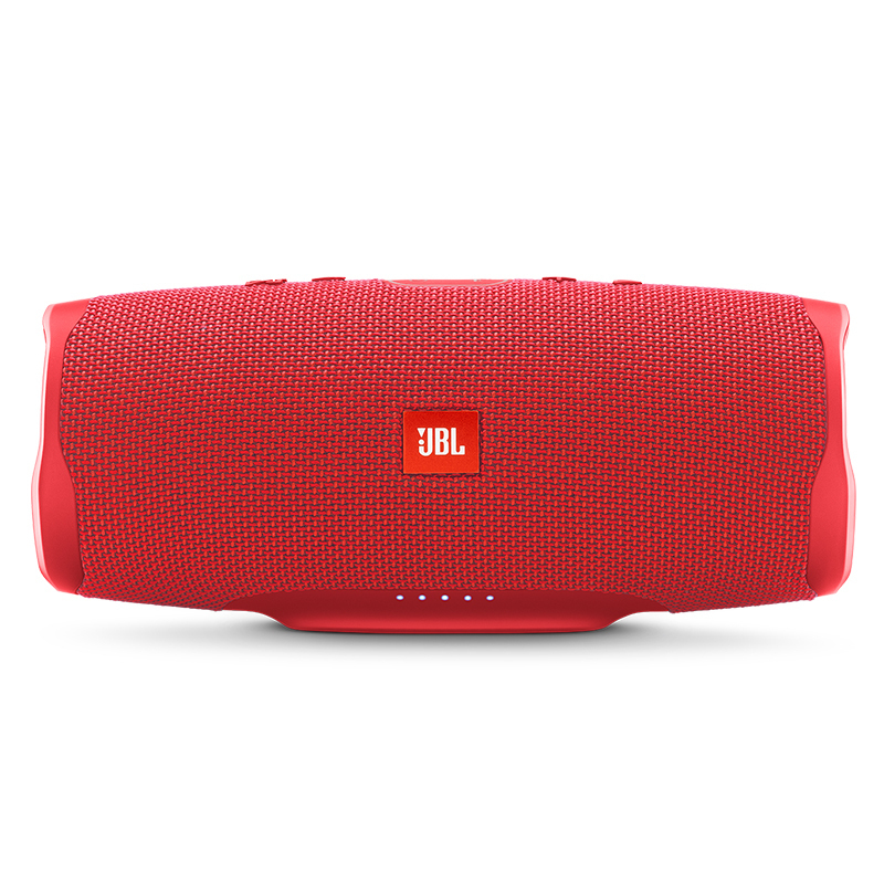 JBL CHARGE4 音乐冲击波四代 便携式蓝牙音箱+低音炮 户外迷你音箱 桌面音响 增强版赛道扬声器 红色